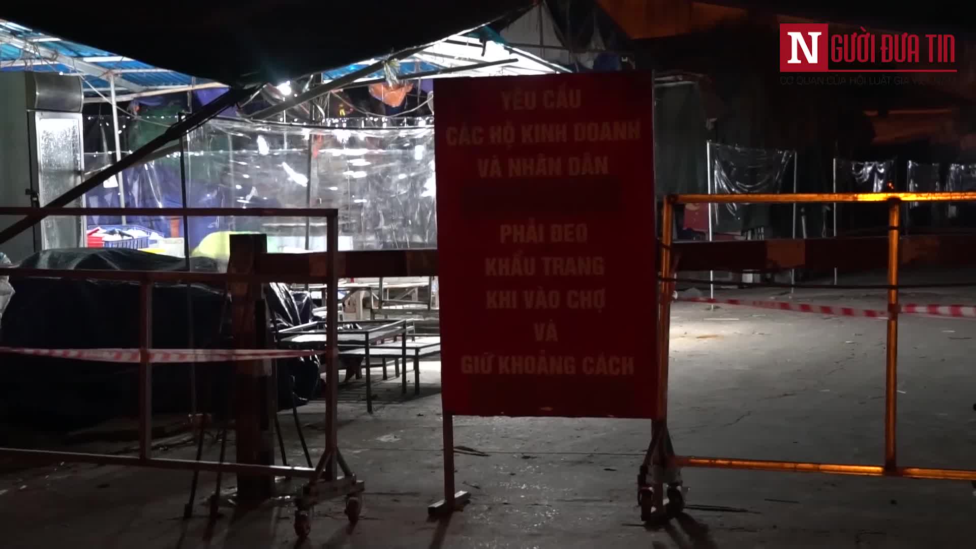 Dân sinh - Hà Nội: Chợ đầu mối phía Nam hoạt động trở lại