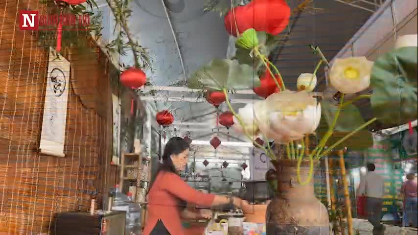 Văn hoá - Hương trà, sắc tơ tại Hội chợ thương mại, triển lãm chào mừng Festival Hoa Đà Lạt