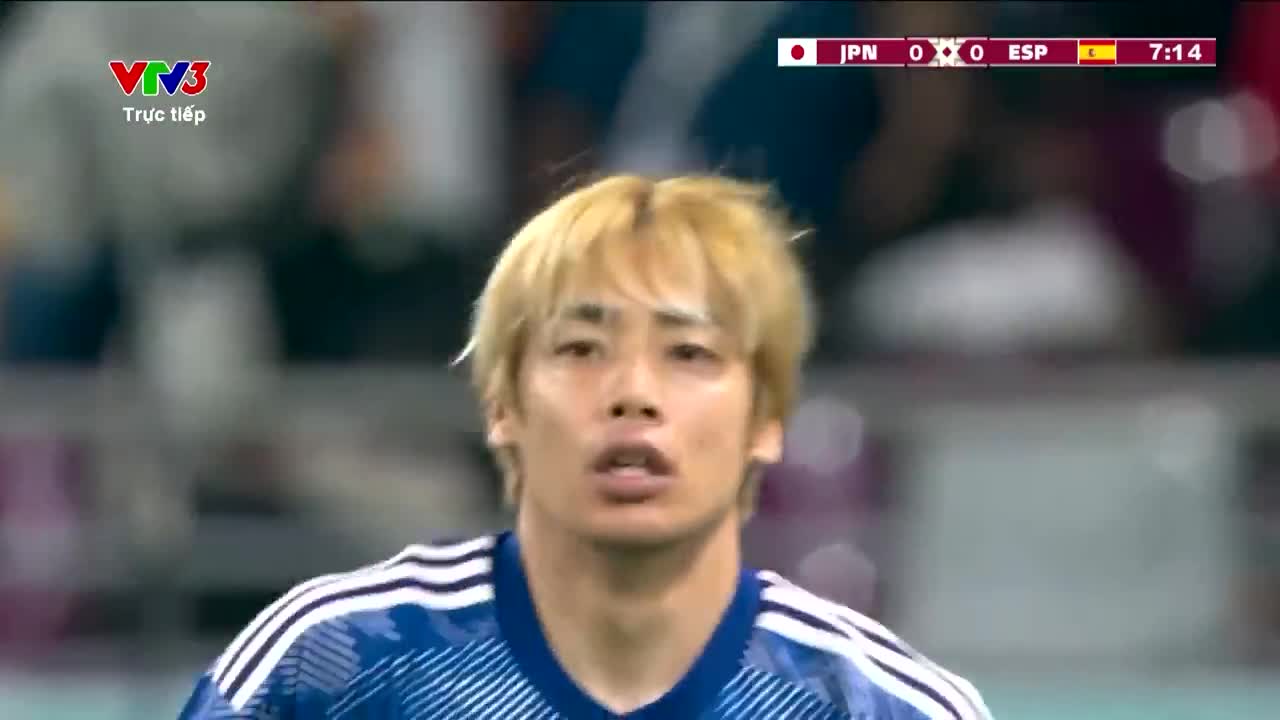 Video - Clip: Bàn thắng gây tranh cãi của Nhật Bản vào lưới Tây Ban Nha