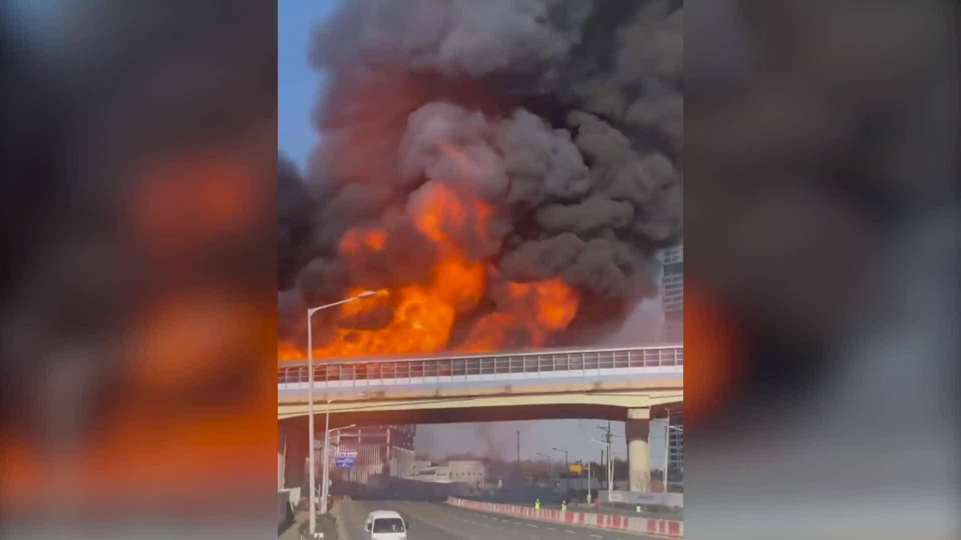 Thế giới - Hàb Quốc: Cháy lớn ở đường hầm cao tốc, hơn 40 người thương vong 