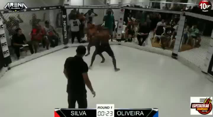 Video - Clip: Bị đối thủ tung đòn knock out, võ sĩ MMA bất tỉnh ở tư thế đứng