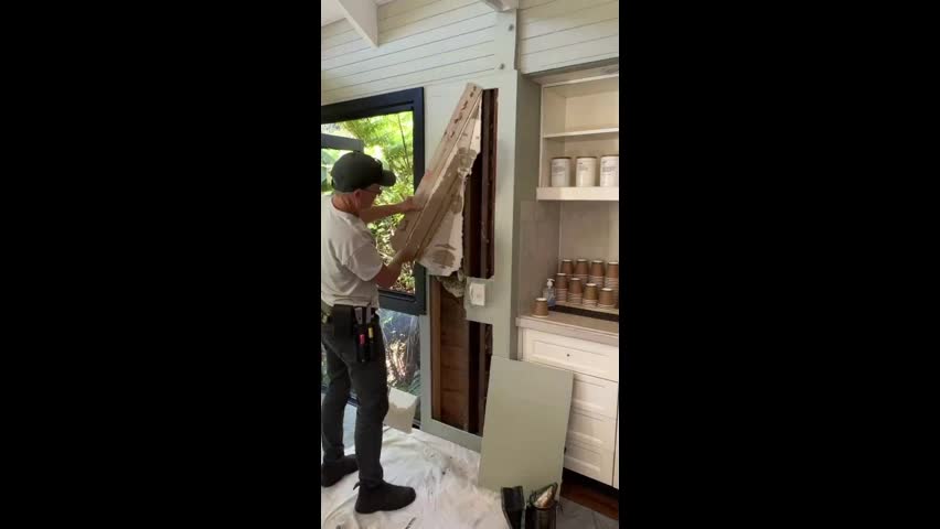 Video - Clip: Kinh hoàng khoảng 30.000 con ong làm tổ trong tường nhà