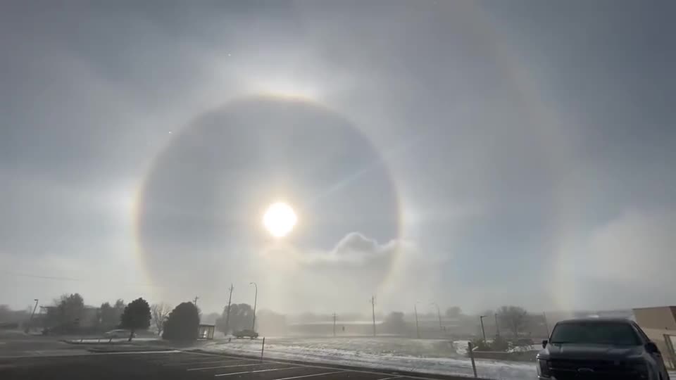 Video - Clip: Mặt Trời giả xuất hiện ở Colorado, Mỹ