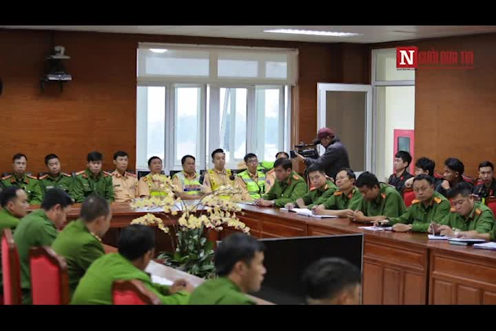 Dân sinh - Công an tỉnh Lâm Đồng ra quân kiểm soát ATGT trên QL 20