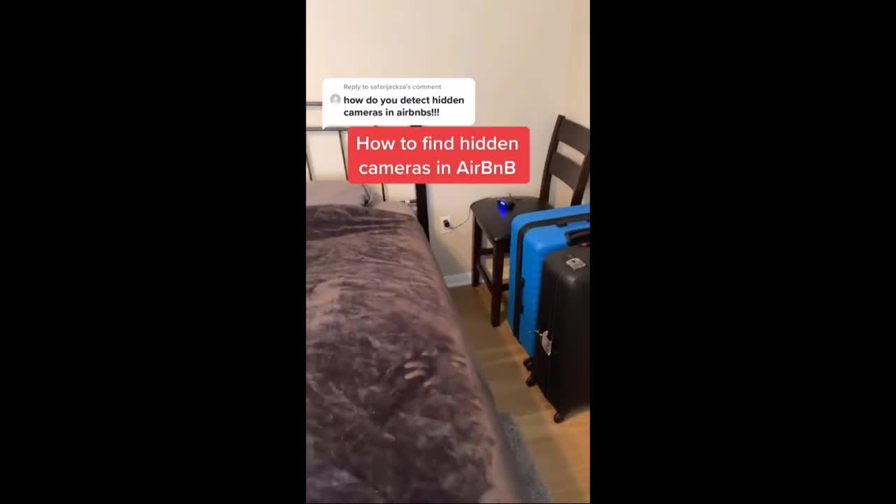 Video - Clip: Cách phát hiện camera quay lén trong phòng khách sạn