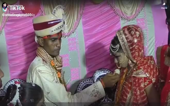 Video - Clip: Chú rể 'nổi điên', vung tay tát cô dâu liên tiếp trong đám cưới