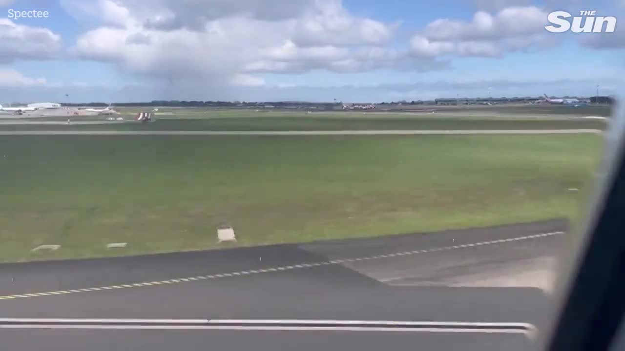 Video - Clip: Máy bay hạ cánh khẩn cấp sau khi đàn chim bị hút vào động cơ (Hình 2).