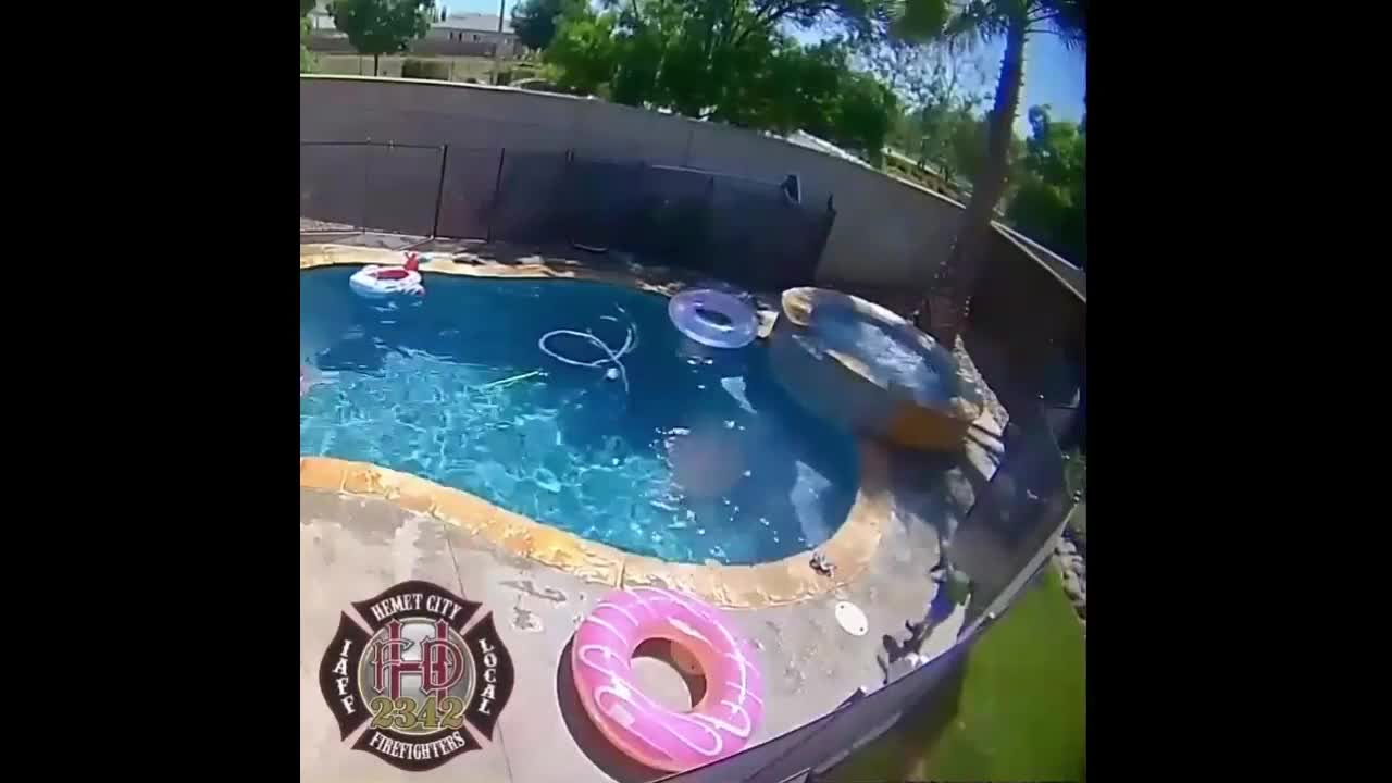 Video - Clip: Người cha phản ứng kịp thời cứu con trai khỏi đuối nước