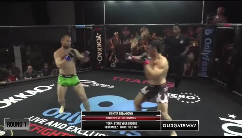 Video - Clip: Võ sĩ MMA dùng 'chiêu bẩn' hạ gục đối thủ trong 1 giây