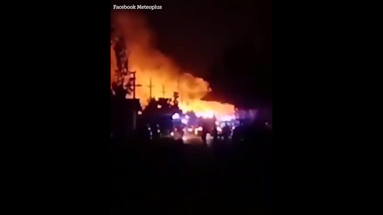 Video - Clip: Trạm xăng phát nổ kinh hoàng khiến nhiều người thương vong
