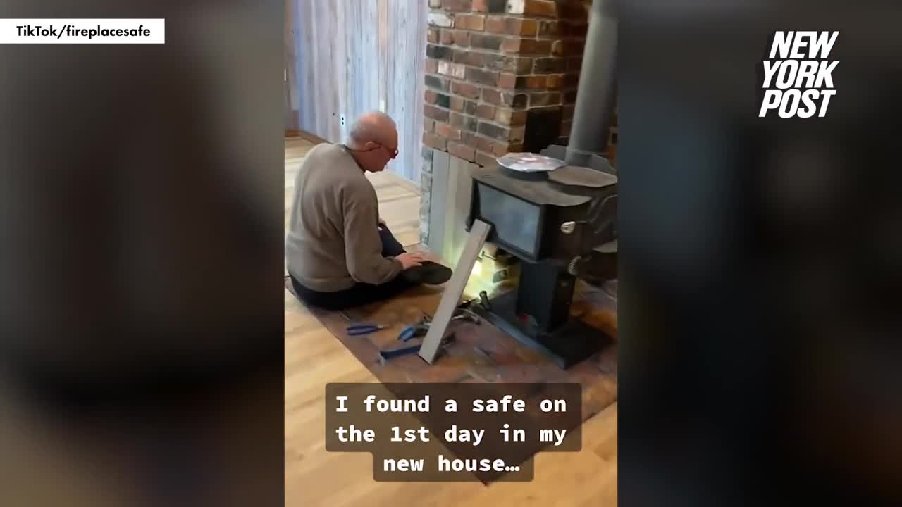 Video - Mua căn nhà cũ, người phụ nữ bất ngờ phát hiện ra chiếc két sắt bí ẩn 