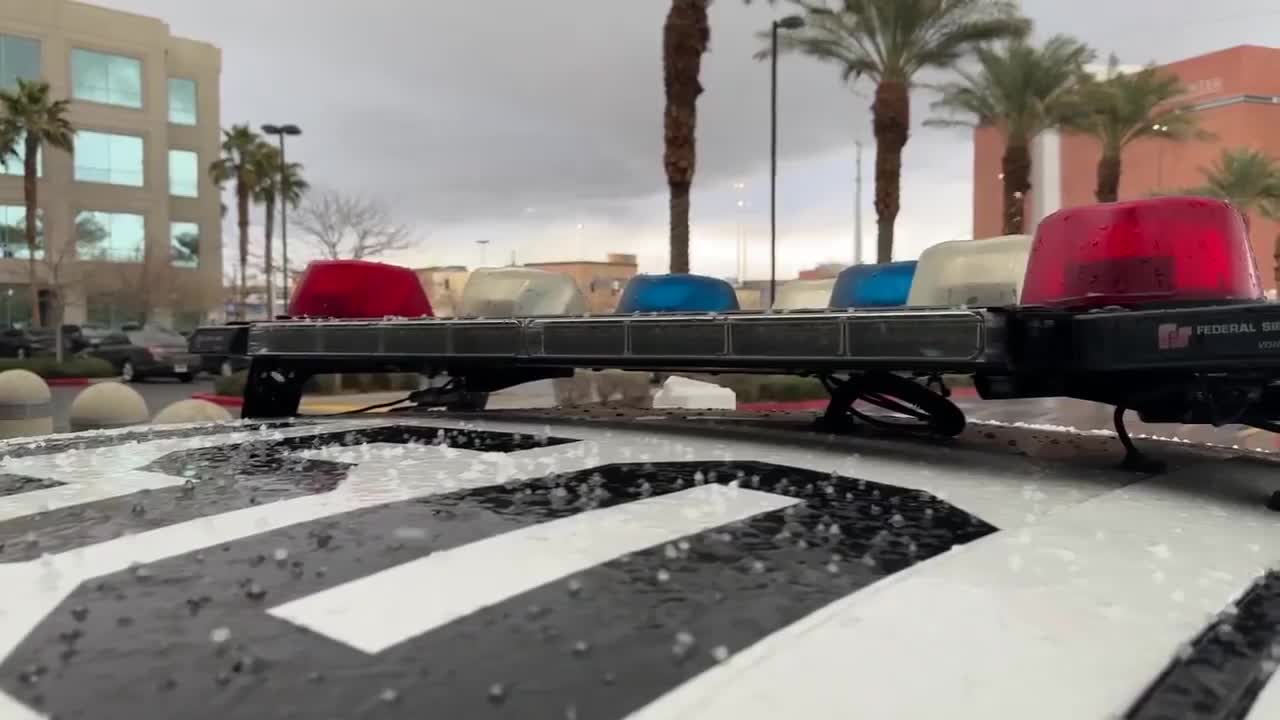 Video - Clip: Mưa đá nhỏ tấn công Las Vegas