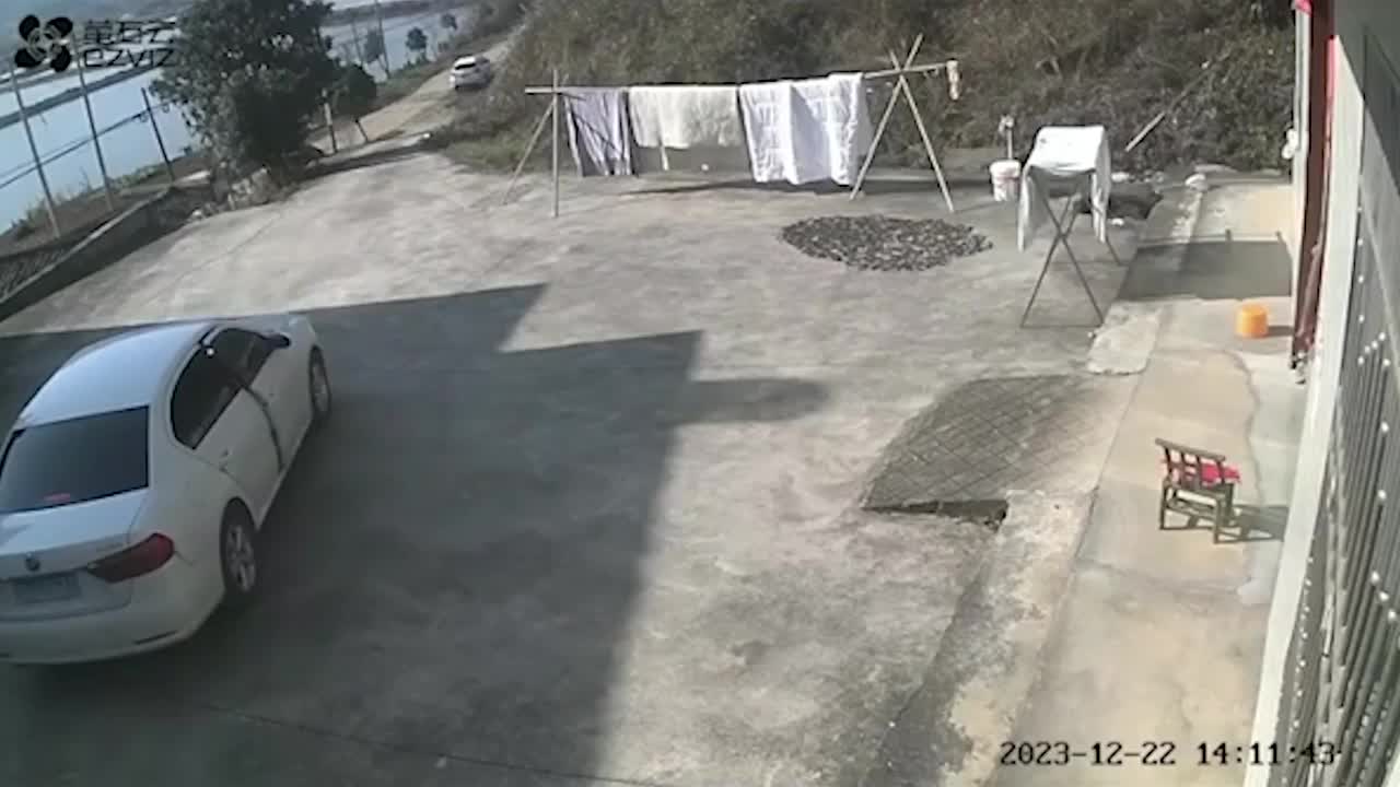 Video - Clip: Dừng ô tô quên kéo phanh tay, tài xế nhận ngay kết đắng