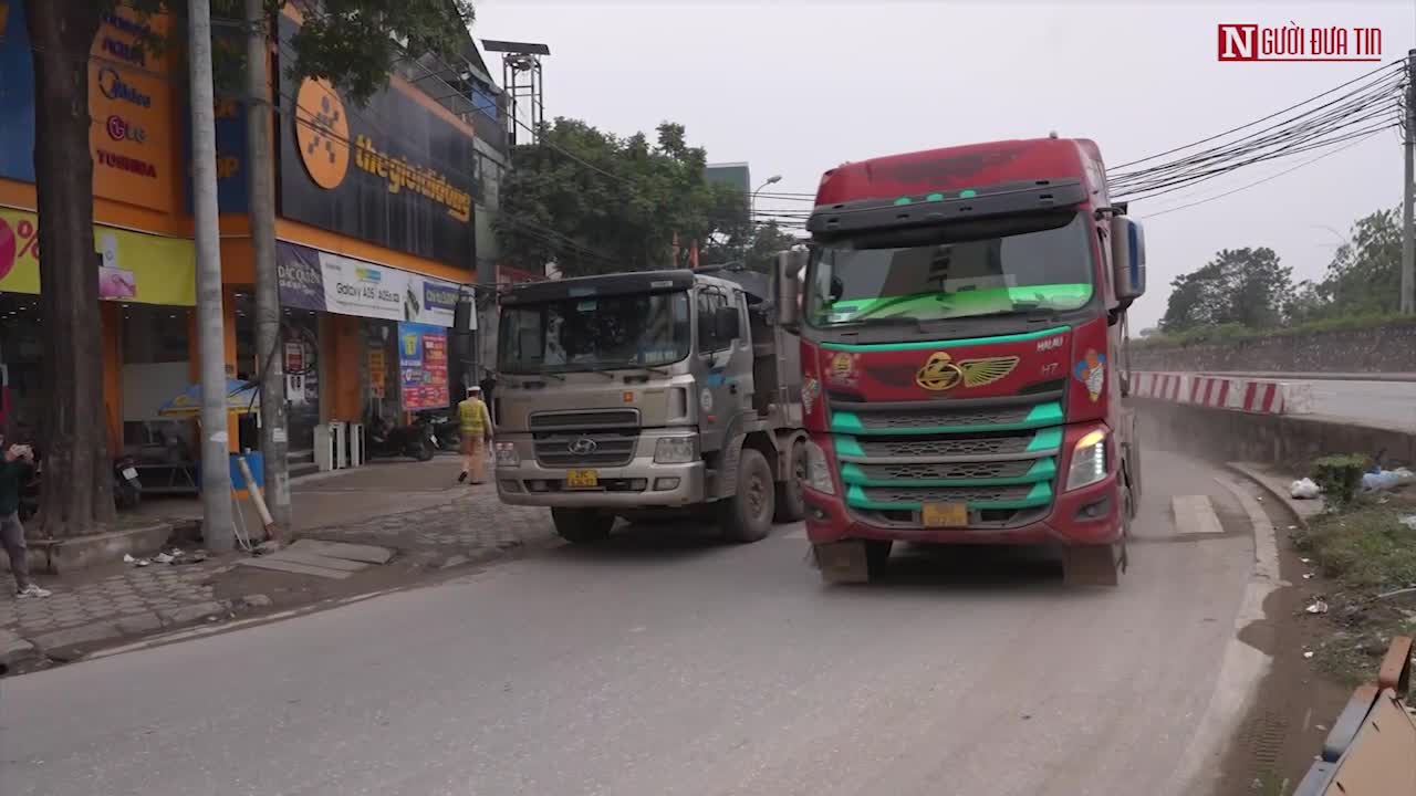 Dân sinh - Hà Nội: Tăng cường xử lý xe chở quá tải, quá khổ
