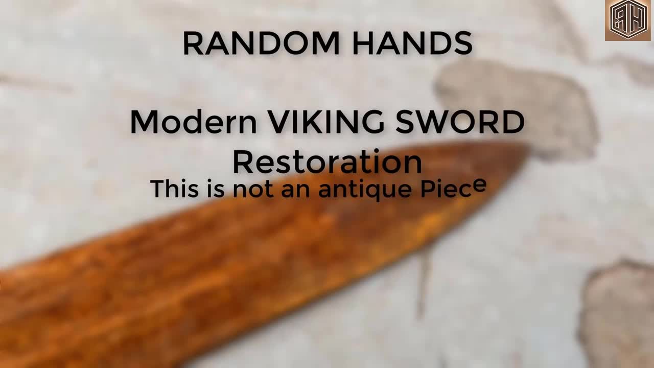 Cầu kỳ phục chế kiếm Viking vô dụng thành bảo vật