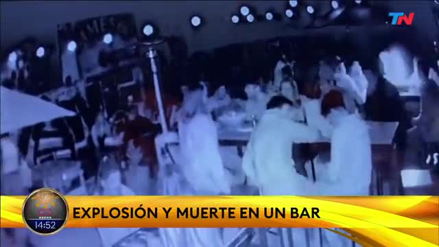 Clip: Khoảnh khắc kinh hoàng quán bar ở Argentina phát nổ