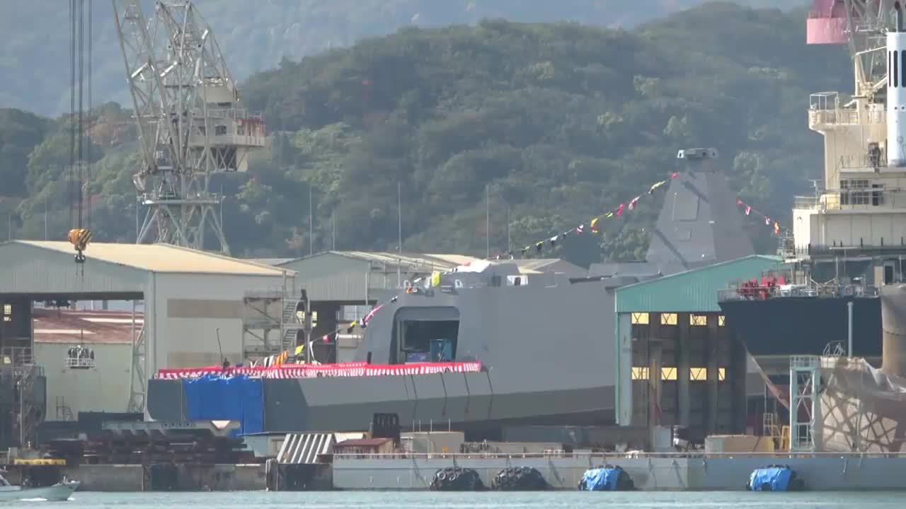 Clip Cận cảnh sức mạnh tàu 30FFM Nhật Bản vừa hạ thủy