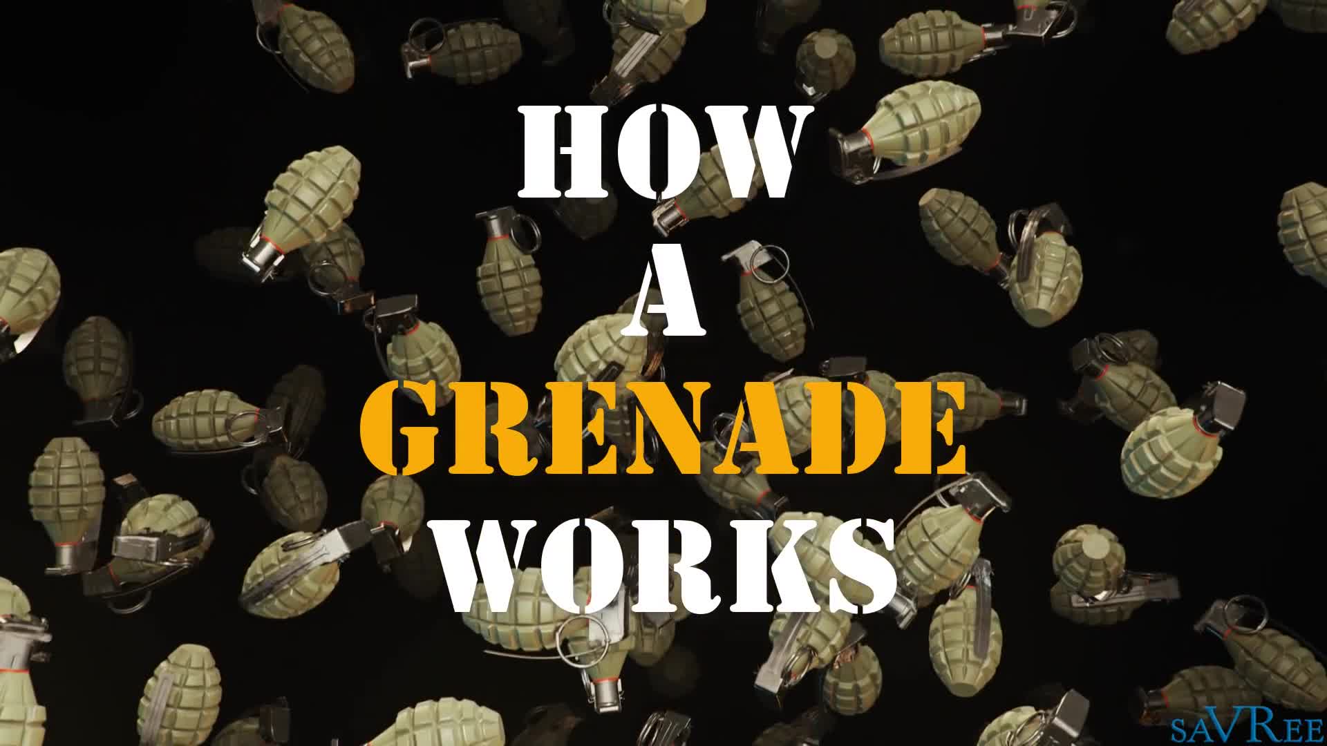 How a Grenade (MK 2) Works! (100% Animation)