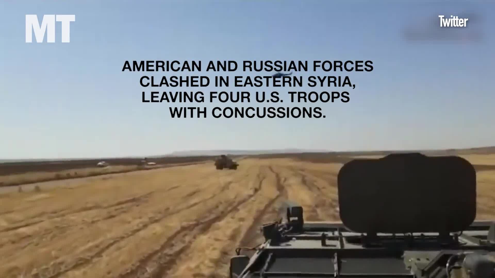 Clip: Cuộc đối đầu nảy lửa giữa lực lượng Nga và Mỹ ở Syria 