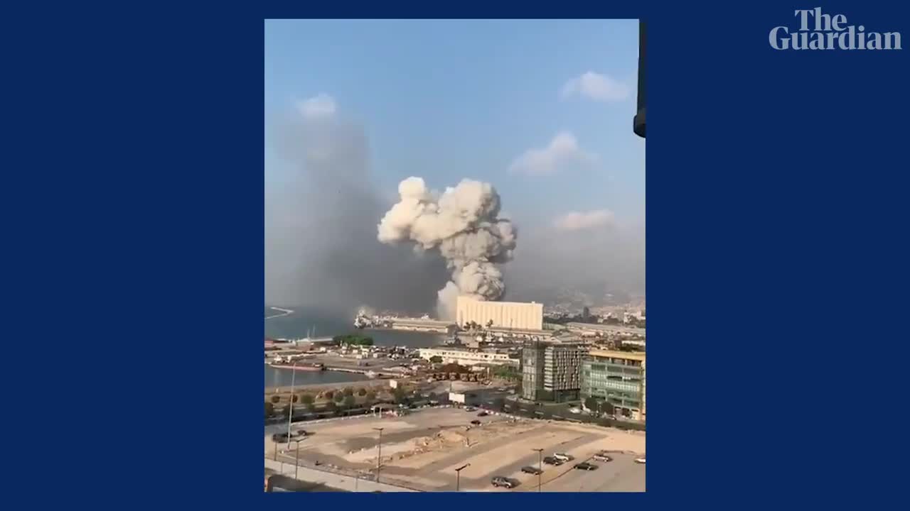 Video Khoảnh khắc vụ nổ và hiện trường tan hoang ở Beirut