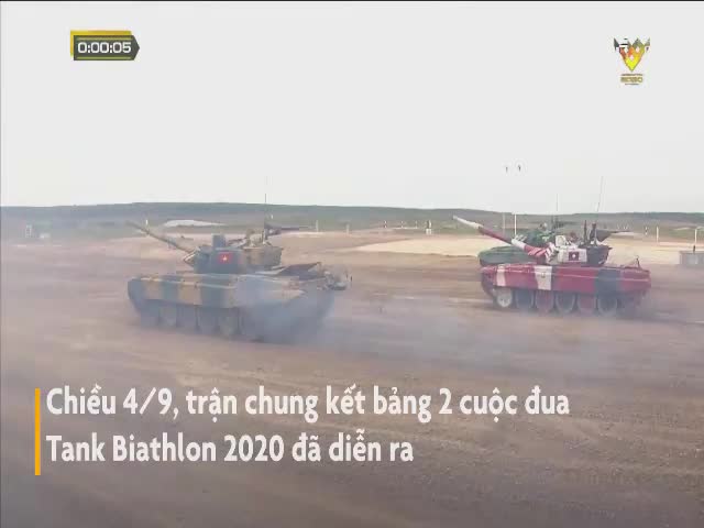 Đội xe tăng Việt Nam lần đầu vô địch bảng 2 Tank Biathlon - Quân sự - ZINGNEWS.VN