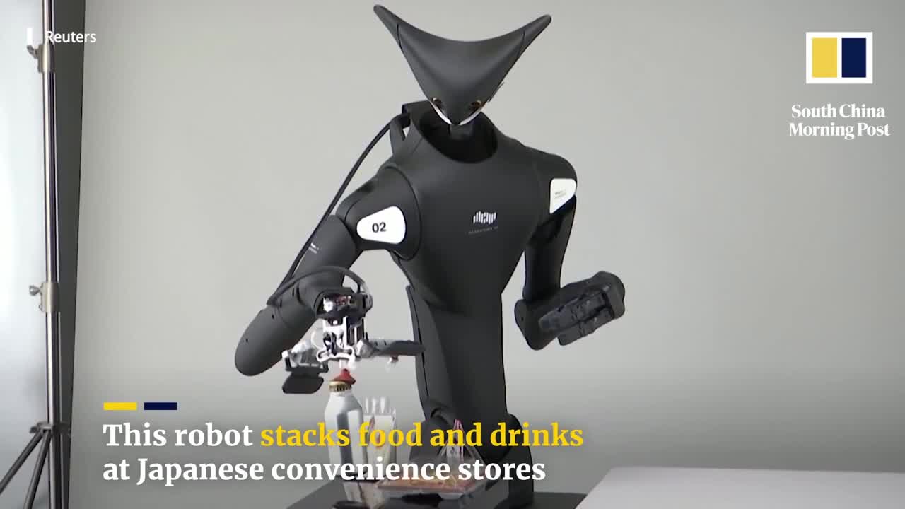 Clip: Nguồn lao động thu hẹp, robot dần thay  thế lực lượng lao động phổ thông tại Nhật Bản