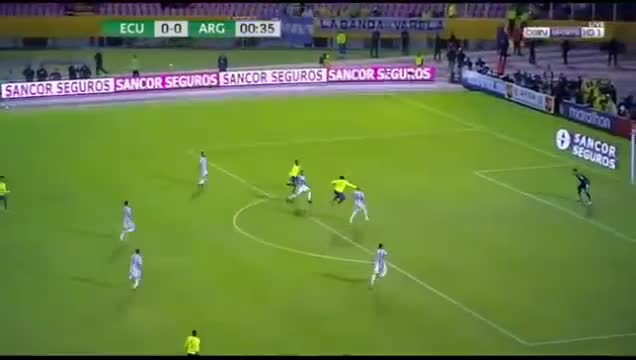 HighLight Ecuador 1-3 Argentina
