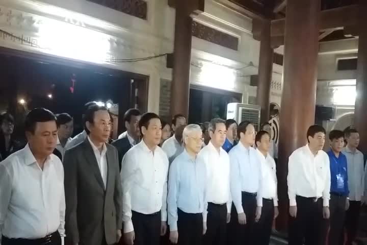 Tổng Bí thư Nguyễn Phú Trọng tham gia chương trình Huyền thoại Truông Bồn