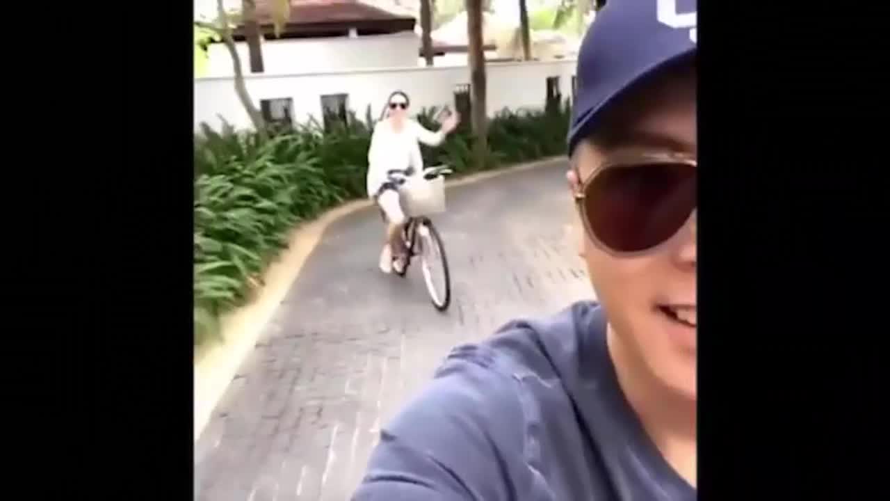 Clip: Chân Tử Đan cùng vợ đạp xe, khám phá ẩm thực Hội An