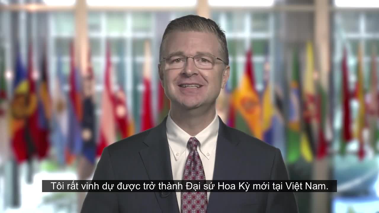 Lời chào của tân Đại sứ Hoa Kỳ Dan Kritenbrink tại Việt Nam
