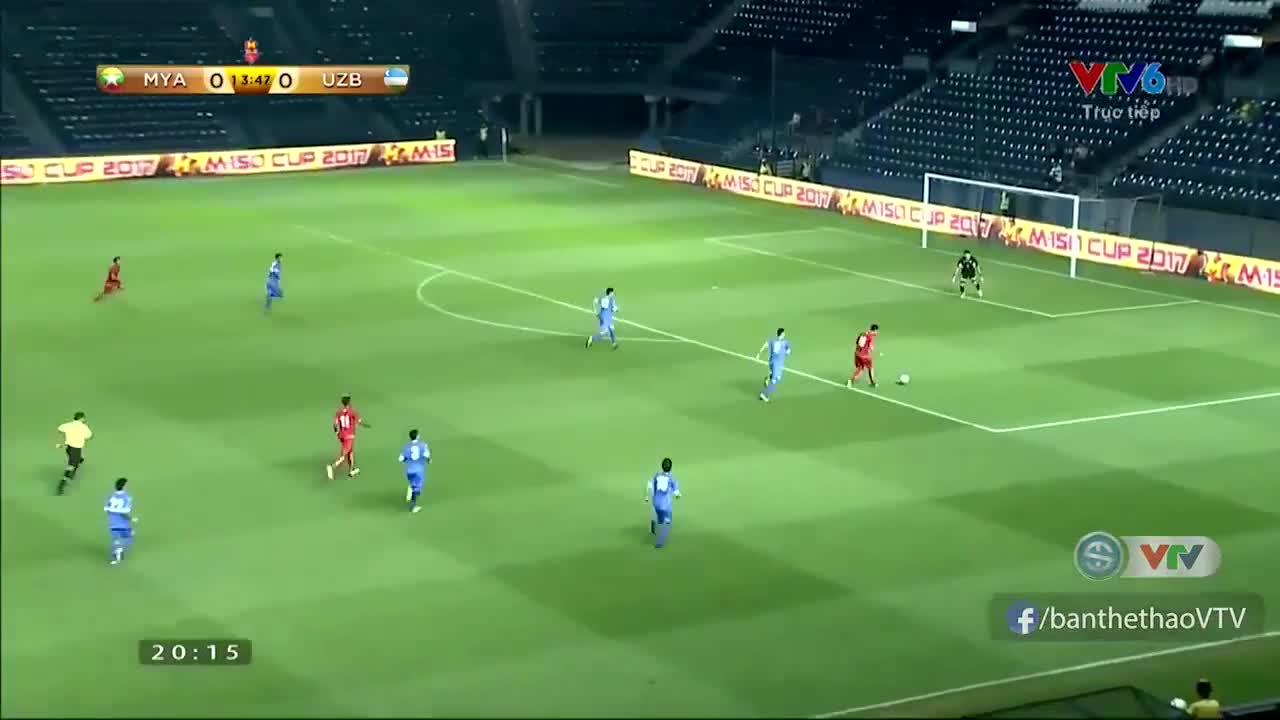 Highlights: U23 Myanmar 2-2 U23 Uzbekistan