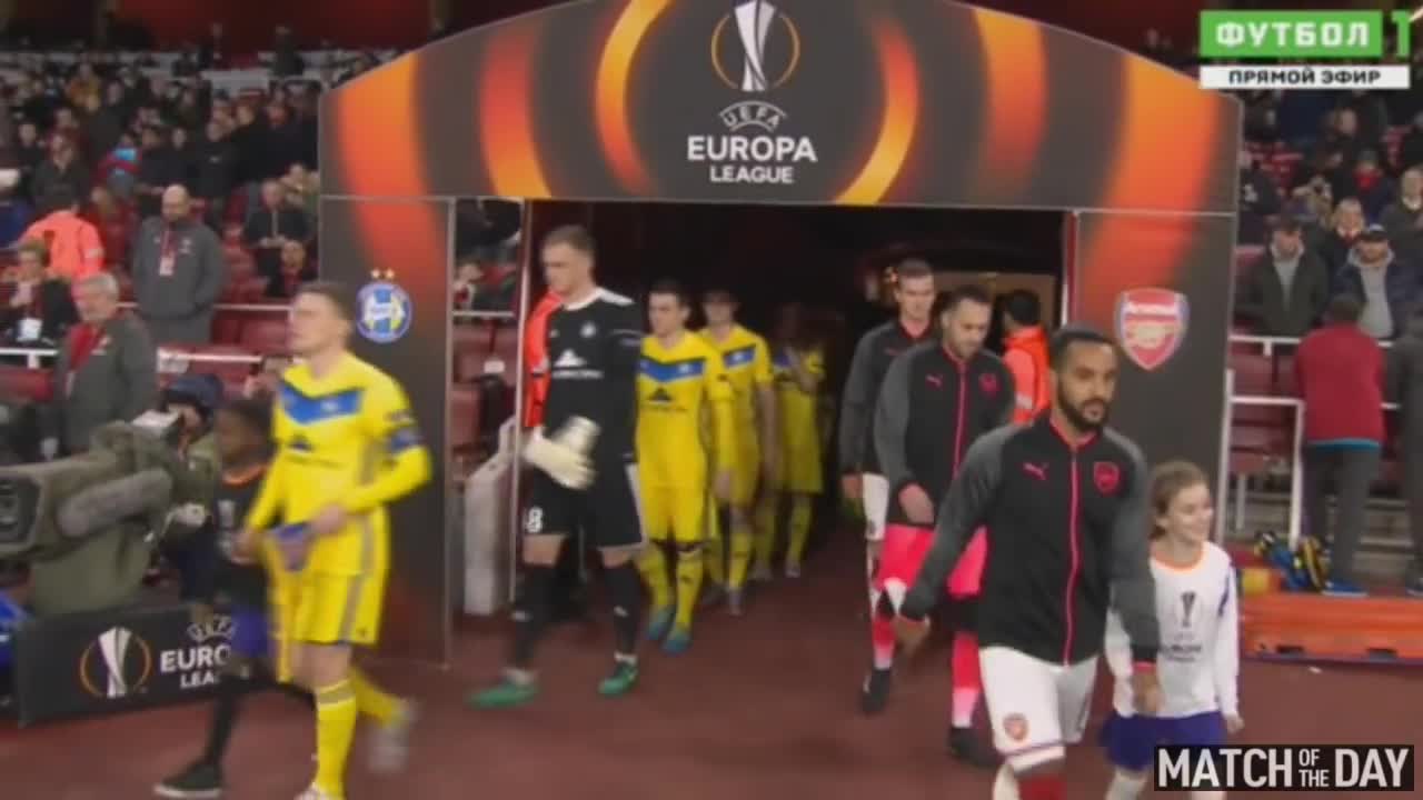 Highlights: Arsenal 6-0 BATE Borisov
