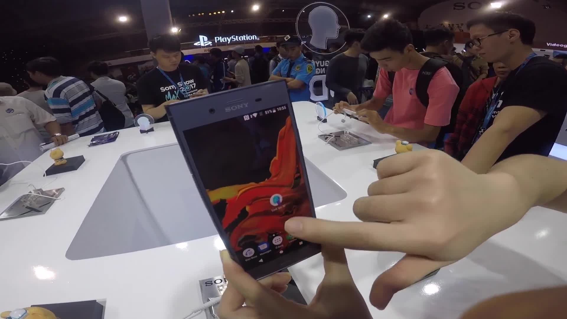 Trải nghiệm thực tế 3D Creator của Xperia XZ1 tại Sony Show 2017