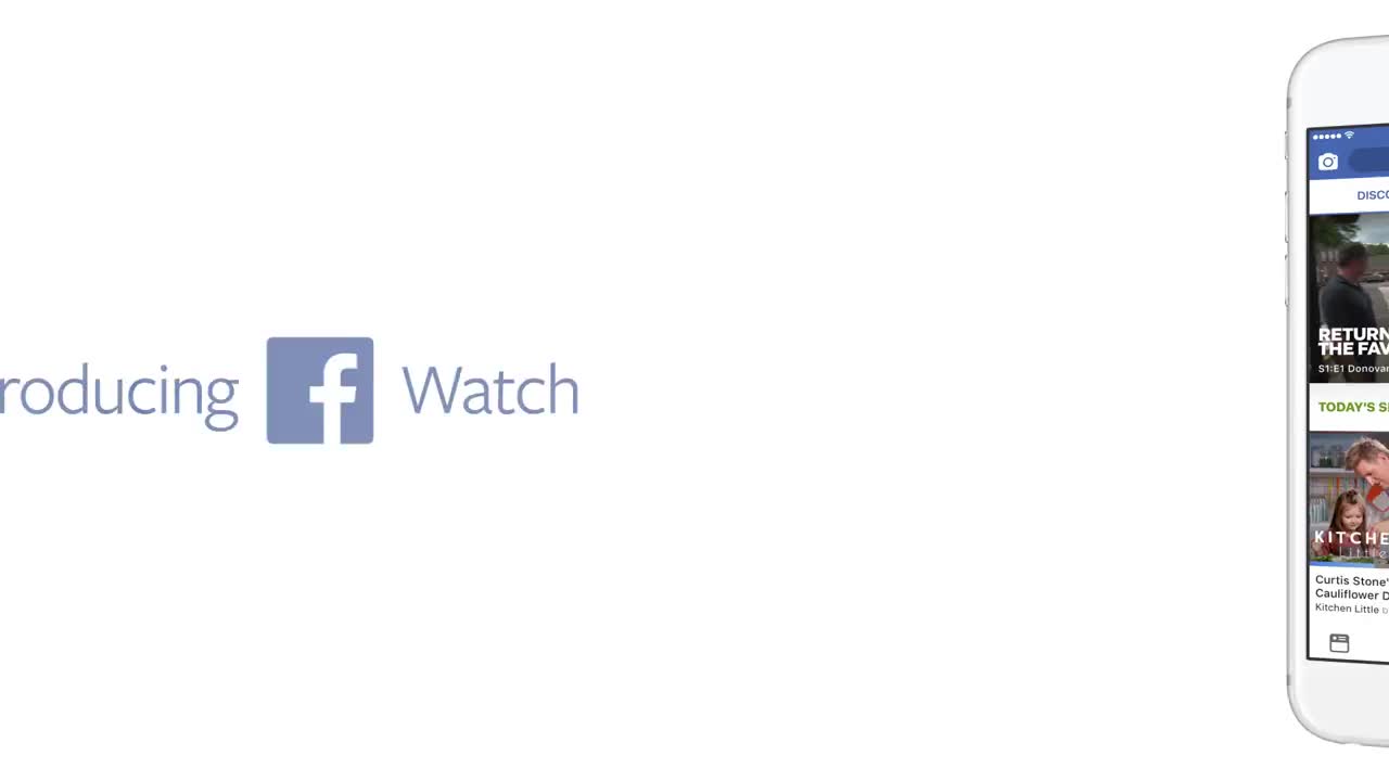 Facebook Watch đã lên sóng với người dùng tại Mỹ