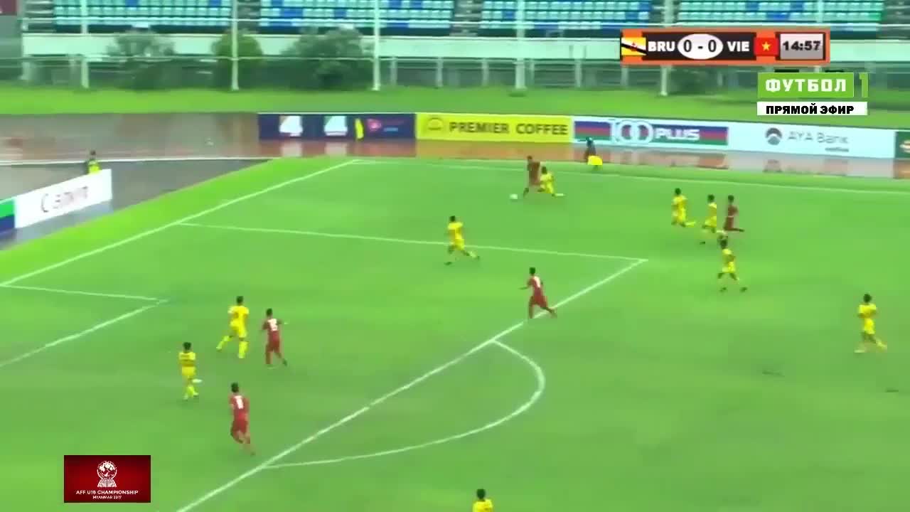 U18 Việt Nam 8-1 U18 Brunei