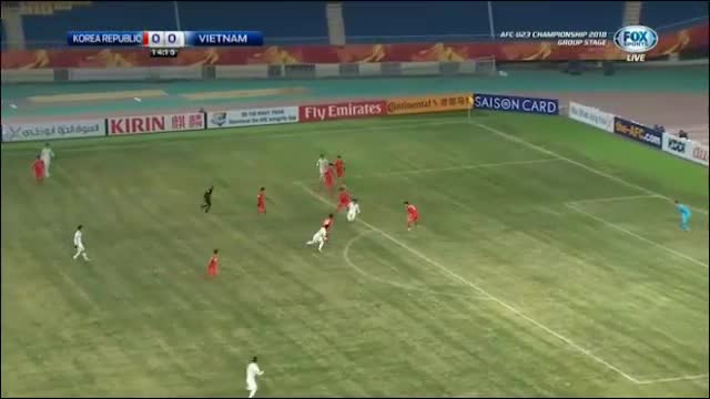 Highlights- U23 Việt Nam 1-2 U23 Hàn Quốc (VCK U23 châu Á 2018)