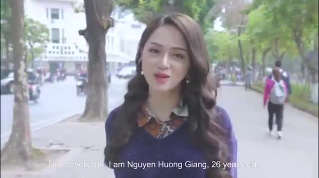 Hương Giang Idol tự tin giới thiệu về bản thân ở Hoa hậu Chuyển giới