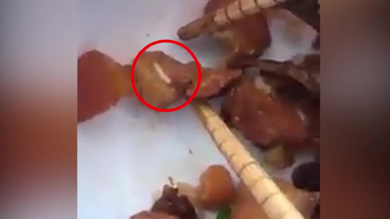 Xôn xao clip giòi nghoe ngẩy trong thức ăn của sinh viên ĐHQG