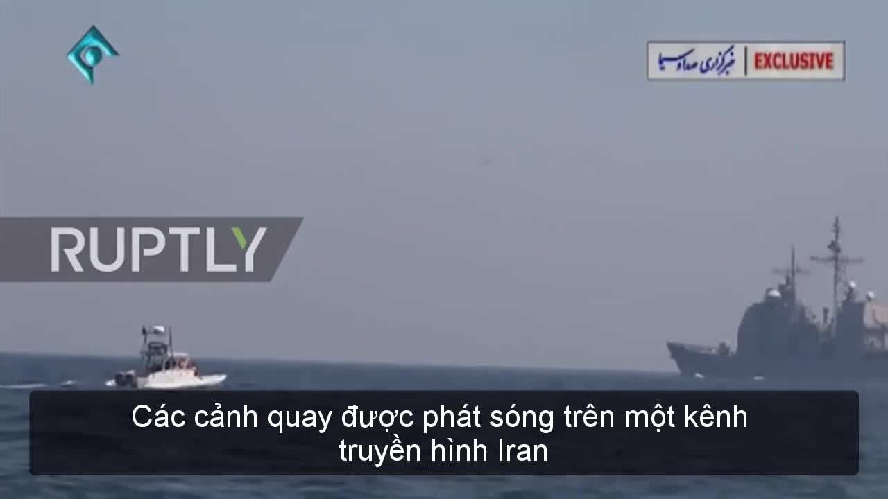 Tàu sân bay Mỹ bị “biệt đội” xuồng cao tốc Iran truy đuổi