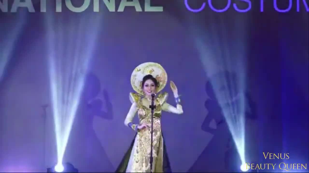 Áo dài của Phương Nga vào top 10 trang phục truyền thống Miss Grand