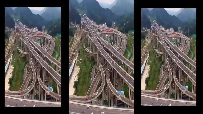 Cận cảnh “ma trận” giao lộ tại Trung Quốc