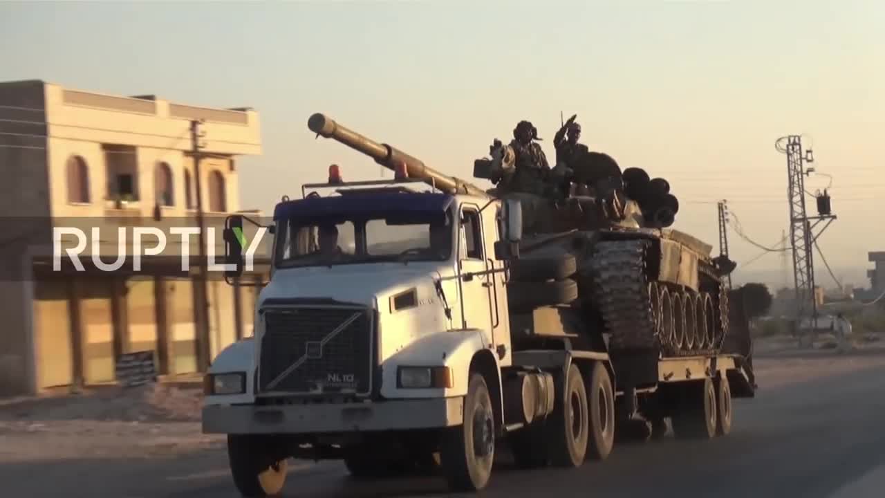 Video: Hổ Syria tiến về Idlib
