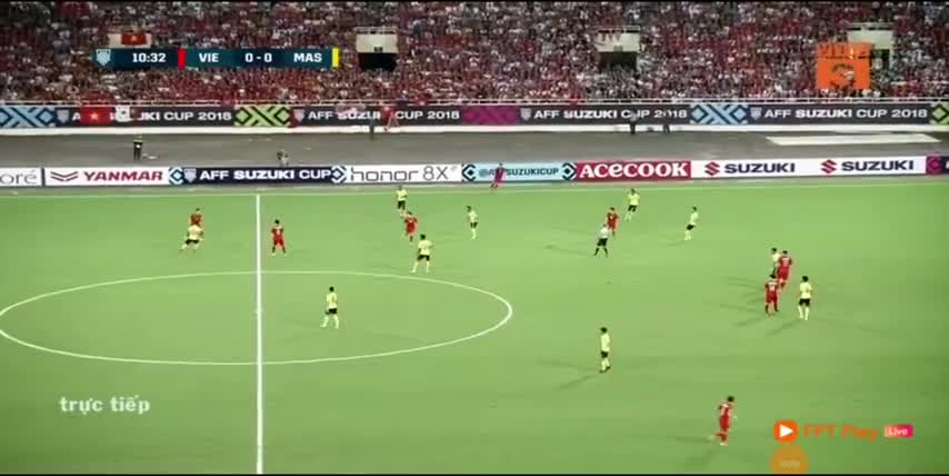  Công Phượng ghi bàn: Việt Nam 1-0 Malaysia | AFF CUP 2018