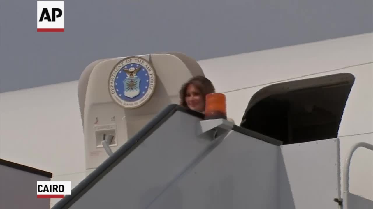 Video: Hình ảnh Đệ Nhất phu nhân Melania Trump trong chuyến công du