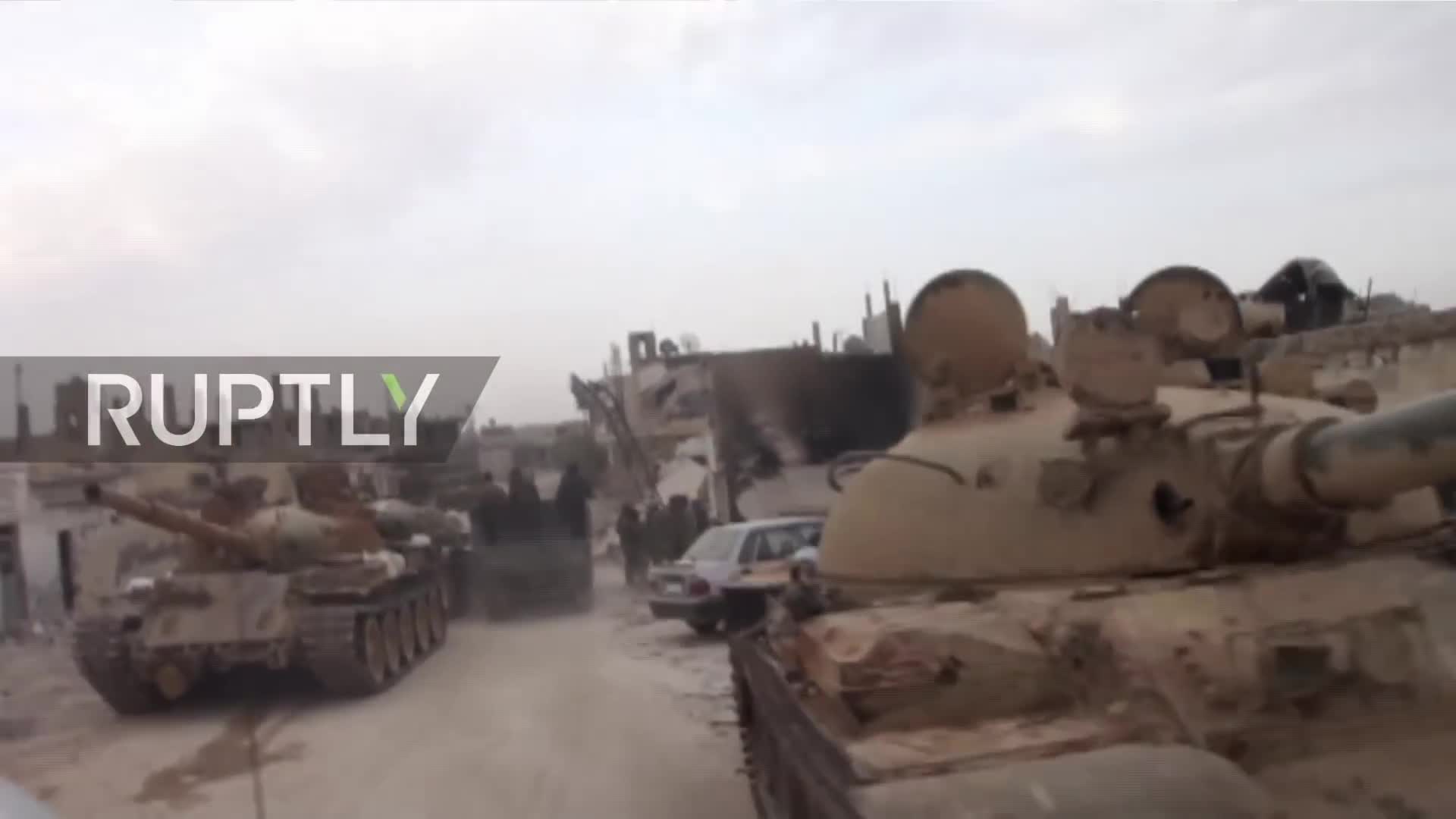 Hổ Syria chiến đấu tại Đông Ghouta