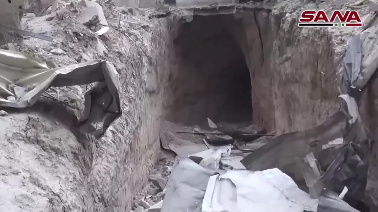 Quân Syria phát hiện đường hầm khủng bố ở Đông Ghouta