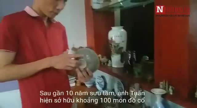 Video bộ sưu tập đồ cổ có niên đại hàng trăm năm tại Hà Tĩnh