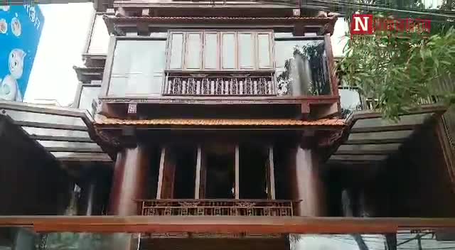 Video cận cảnh ngôi nhà 5 tầng bằng gỗ quý độc nhất vô nhị ở Việt Nam