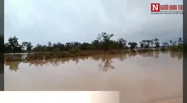 Video tan hoang bản Mày sau sự cố vỡ đập thủy điện