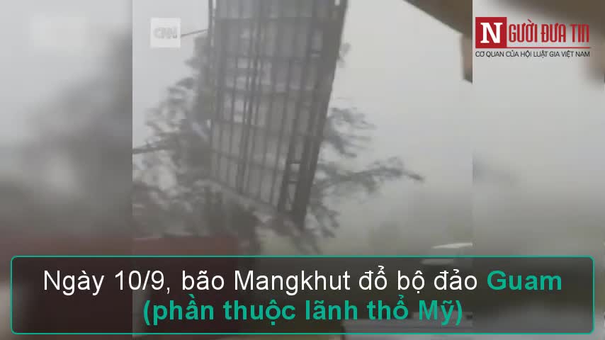 Sức tàn phá khủng khiếp của bão Mangkhut, dự báo xuyên qua sát thủ đô Hà Nội